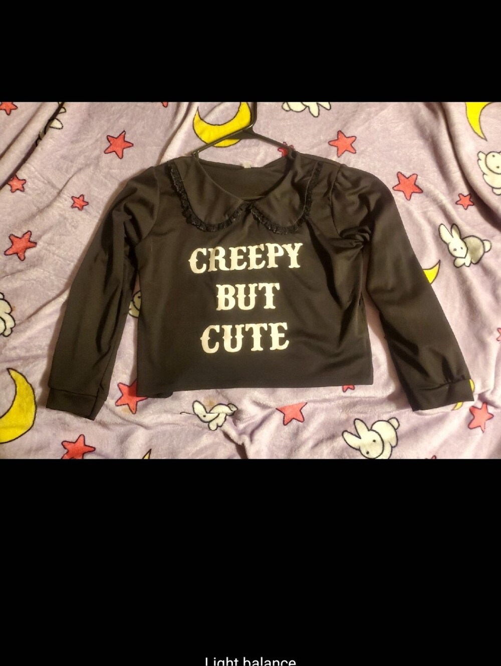 Creepy Cute Gothic Collared Crop Top Killstar Hot Topic Widow Blackcraft